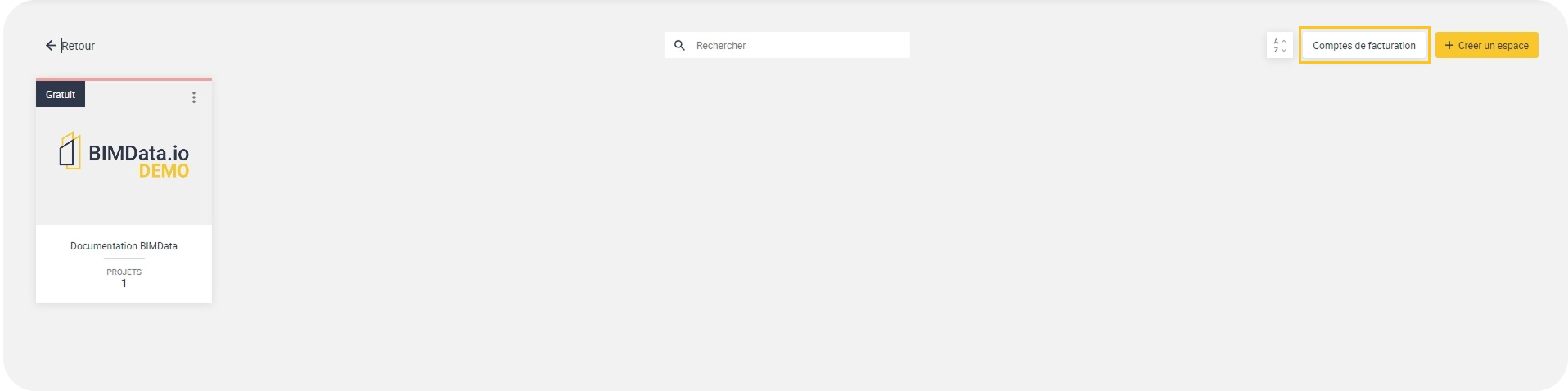 Compte de facturation